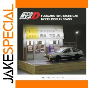 Initial D AE86 1:20 Scale Die-Cast Model Display