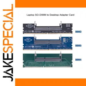 DDR3/DDR4/DDR5 Memory Adapter Card for Desktop