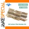 300-Piece 1W Carbon Film Resistor Set