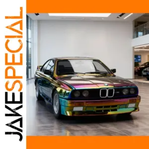 Electroplated BMW M3 E30 1:24 Scale Model