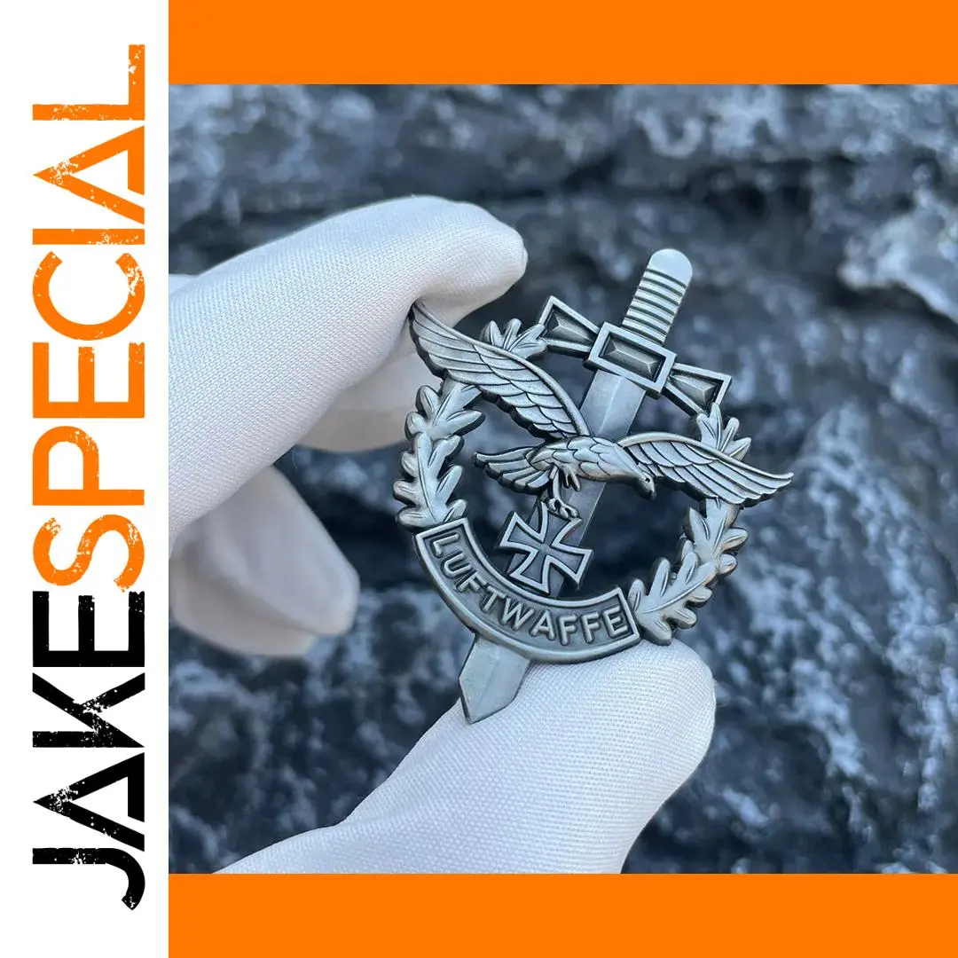 Vintage European Military Eagle Brooch 1 Vintage European Military Eagle Brooch