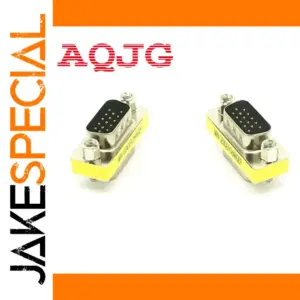 VGA Adapter Male to Female 15-pin 90/270°