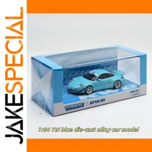 Blue Wide-Body Die-Cast Model Car 1:64 Scale