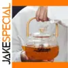 Elegant High Borosilicate Glass Teapot 1000ml/1200ml