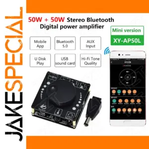 Bluetooth Stereo Power Amplifier Module 40W-50W
