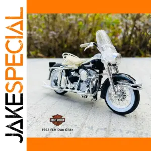 Vintage Harley-Davidson 1:18 Diecast Motorcycle Model