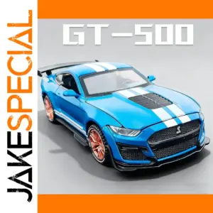 Vivid Blue Ford Mustang Shelby GT500 Model