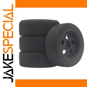 RC Rally Car Tire Set for 1/10 Scale Models