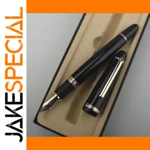 Jinhao X850 Black Metal Fountain Pen