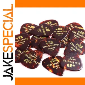 Vintage Tortoiseshell Guitar Picks by Dunlop