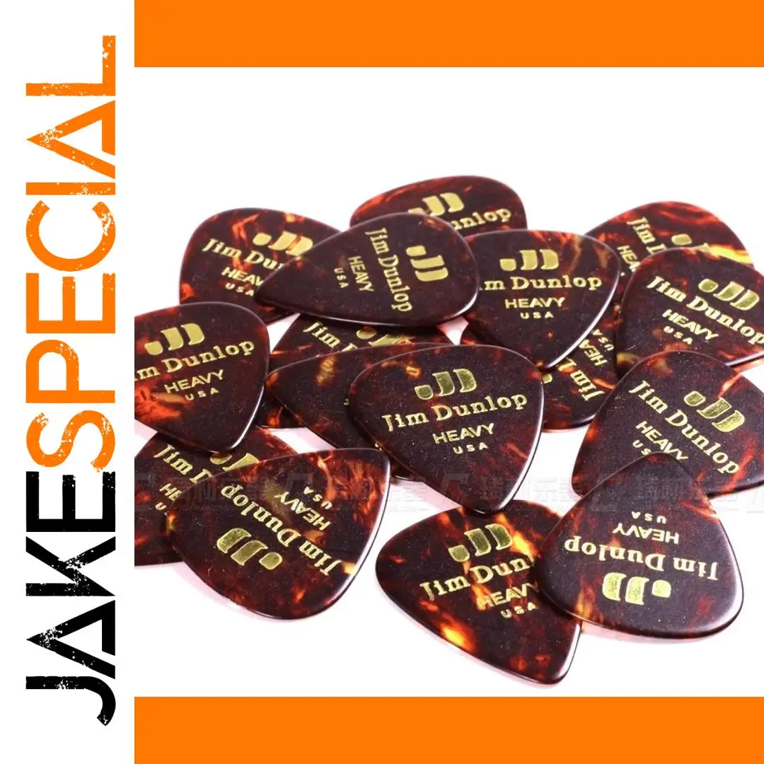 Vintage Tortoiseshell Guitar Picks by Dunlop 1 Vintage Tortoiseshell Guitar Picks by Dunlop