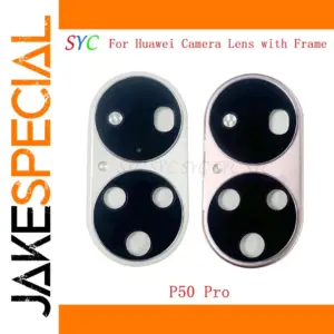 Huawei P50 Pro Rear Camera Frame and Lens Glass Assembly