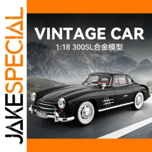 Vintage Mercedes-Benz 300SL Die-Cast Model 1:18