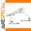 Double Elbow DC5.5*2.1 Power Cable 1.2m