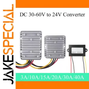 High-Performance 24V DC-DC Buck Converter 30-60V