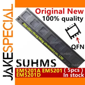 EM5201 Series Drive ICs Set in QFN-8 Packaging