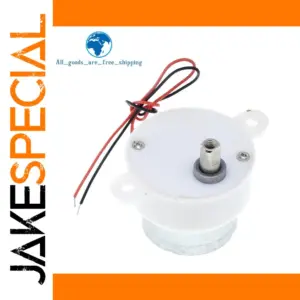 12V Brushless Gear Motor with 14 RPM