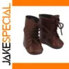 Brown Ankle Doll Boots for 18-Inch Dolls