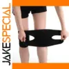 Black Support Knee Brace for Active Adults