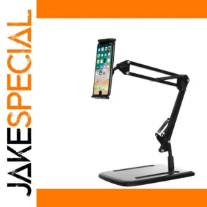 Black Adjustable Cell Phone & Tablet Stand