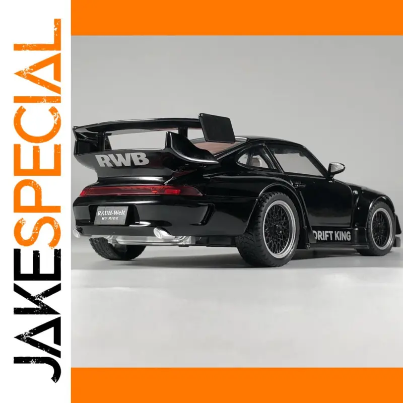 The Elegance and Power of the Black Porsche RWB 993 Model Car 1 9d2d4deeb1f34224b634ac86 product image