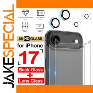 Clear Tempered Back Protector for iPhone Models