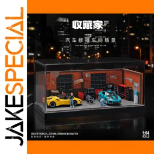 1:64 Scale Repair Workshop Diorama Model