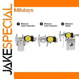 Mitutoyo 505-671 Stainless Steel Vernier Caliper