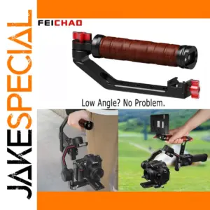 Premium Adjustable Wooden Gimbal Handle for DJI