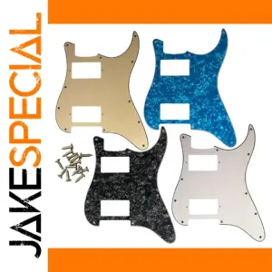 Custom Fender-Style Pickguard for Strat HH Guitars