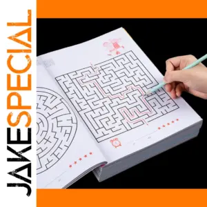 Maze Training Book for Children Aged 5-8