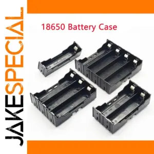 18650 Battery Storage Case for 1-4 Batteries