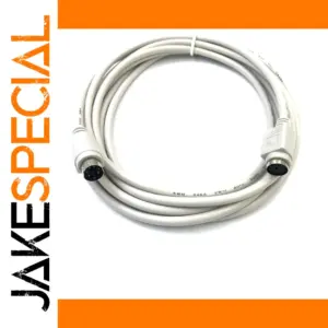 White PS/2 Keyboard Extension Cable 130cm & 250cm