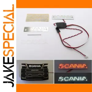 LED Logo for Tamiya RC Trucks in Multiple Colors