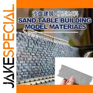 Miniature Railway Sloped Stone Wall 5x15cm