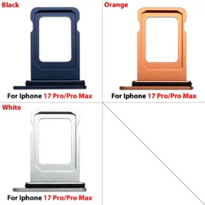 Orange Metallic SIM Card Tray for iPhone 17 Pro 12 A37eefac08dba456d96244f17aa3d61aec