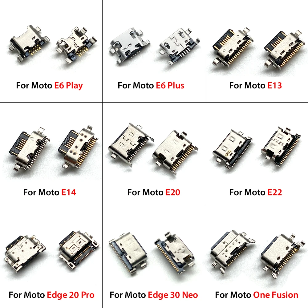 Motorola Micro USB Charging Port Set (10 pcs) 4 Motorola Micro USB Charging Port Set (10 pcs) - Image 4
