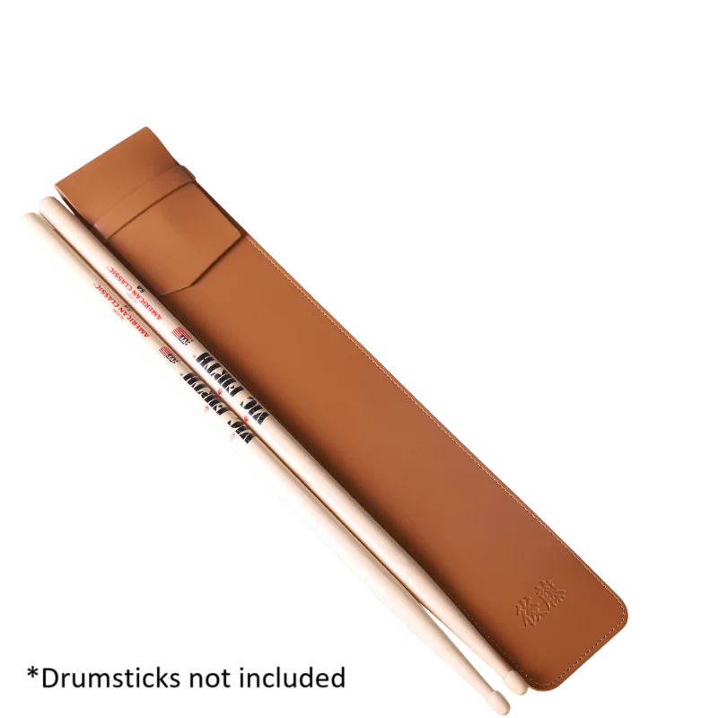 Houteng Leather Drumstick Holder Case 2 Houteng Leather Drumstick Holder Case - Image 2