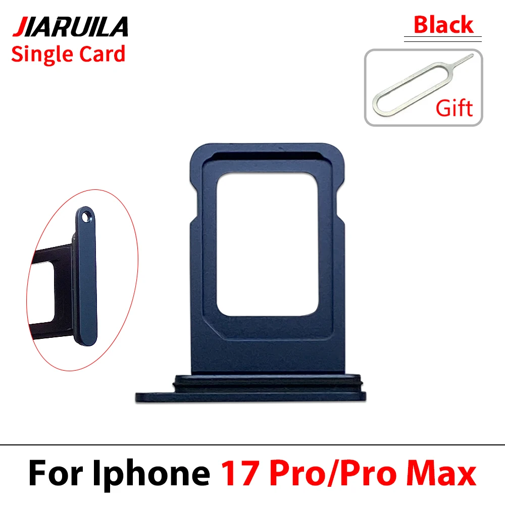 Orange Metallic SIM Card Tray for iPhone 17 Pro 7 Orange Metallic SIM Card Tray for iPhone 17 Pro - Image 7