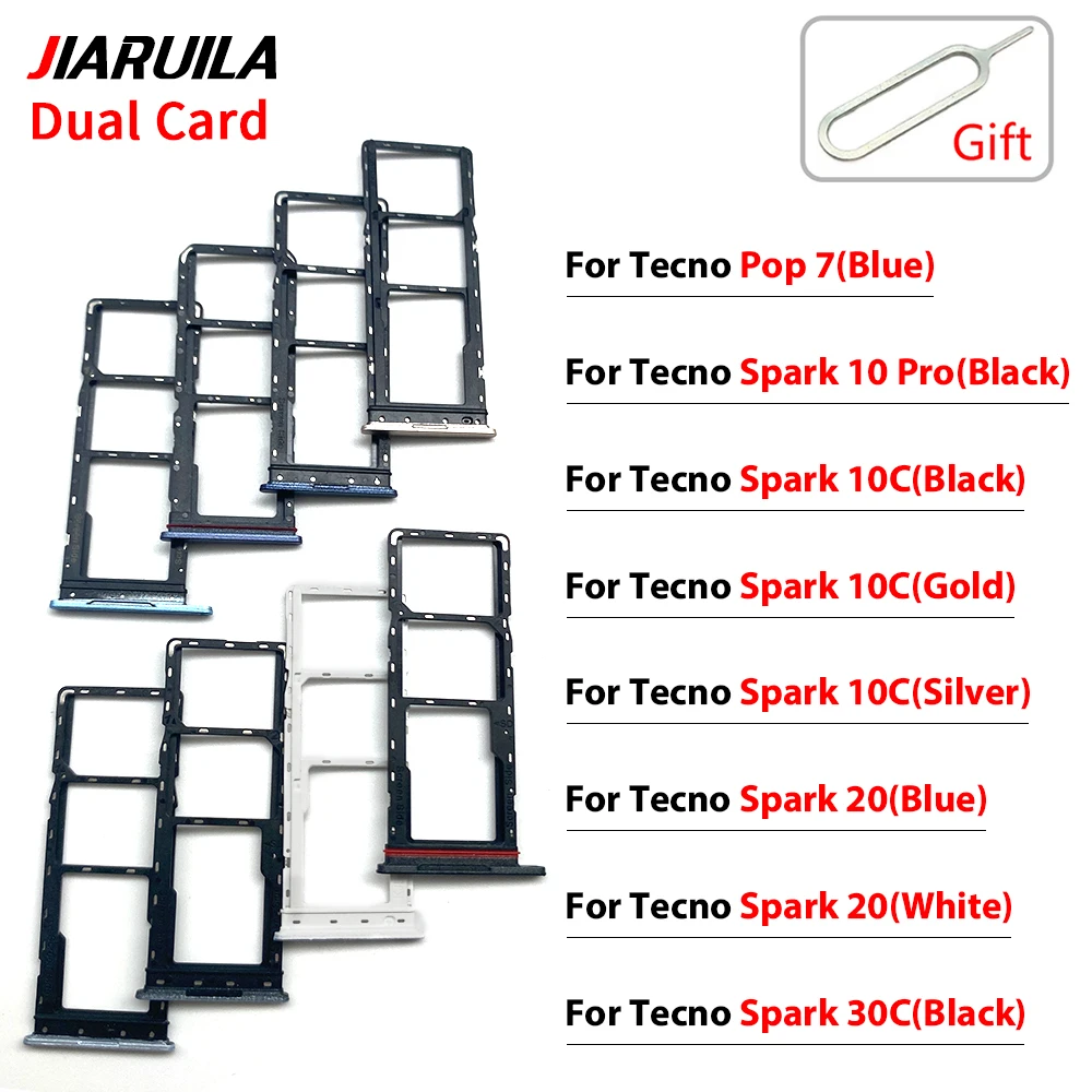 Tecno Smartphone Dual SIM & SD Card Tray Set (10pcs) 2 Tecno Smartphone Dual SIM & SD Card Tray Set (10pcs) - Image 2