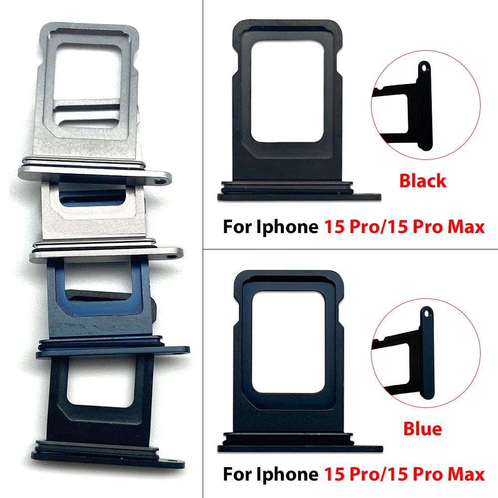 Dual SIM & SD Card Tray for iPhone 15 Pro Max 6 Dual SIM & SD Card Tray for iPhone 15 Pro Max - Image 6