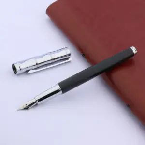 Stainless Steel Fountain Pen with 0.5mm Nib 7 H01463d7b8ac84429aa47aeb0c2fb12610