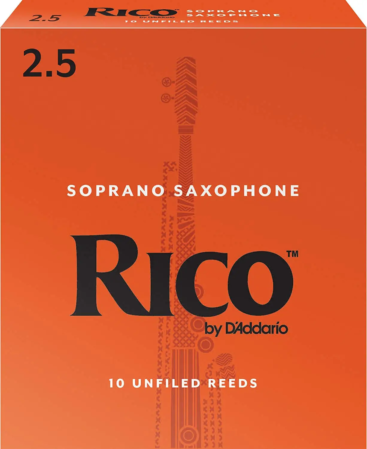 Rico RIA1035 Soprano Sax Reeds - Pack of 10 2 Rico RIA1035 Soprano Sax Reeds - Pack of 10 - Image 2