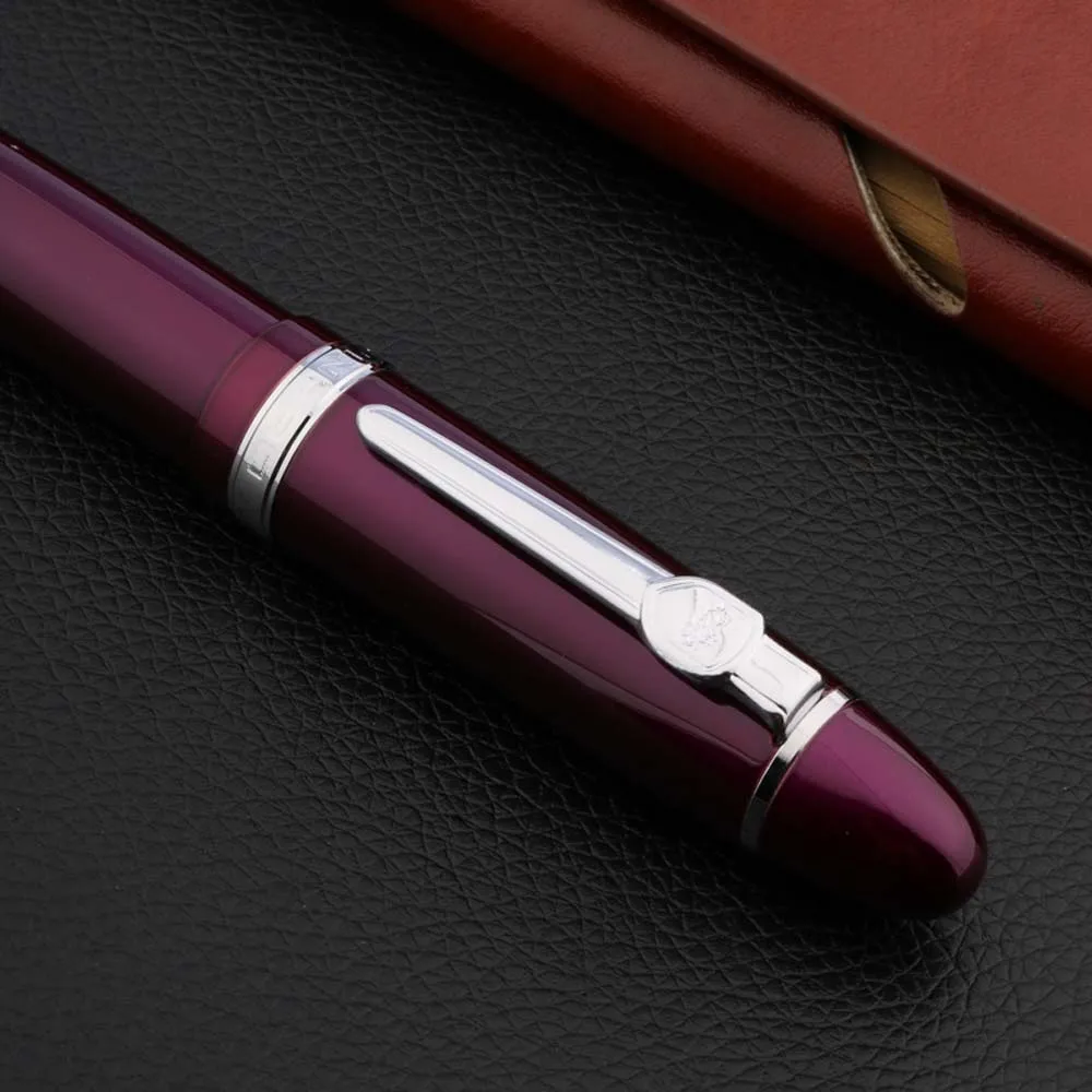 Luxury Jinhao 159 Silver & Purple Rollerball Pen 5 Luxury Jinhao 159 Silver & Purple Rollerball Pen - Image 5