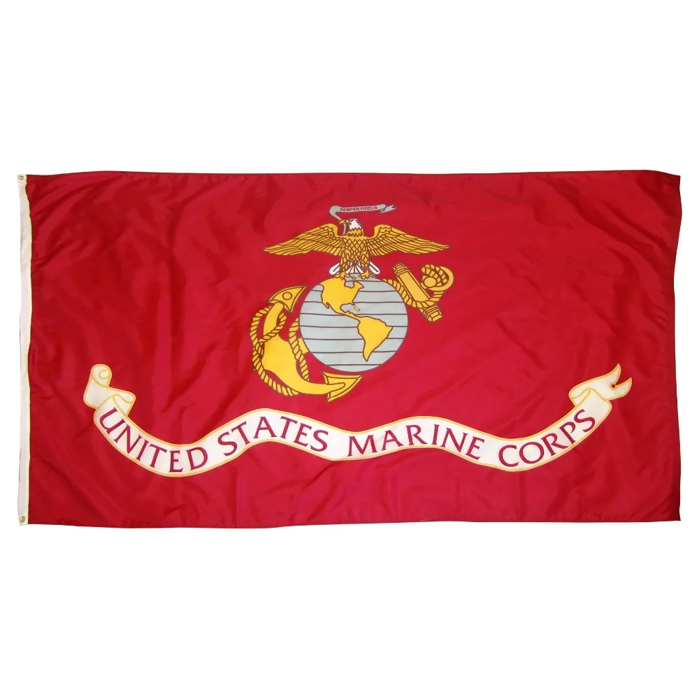 Marine Corps 3x5 ft Patriotic Flag 7 Marine Corps 3x5 ft Patriotic Flag - Image 7