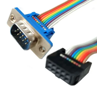 Colorful RS232 Extension Cable 30cm with DB9 & FC-10P 3 Colorful RS232 Extension Cable 30cm with DB9 & FC-10P - Image 3