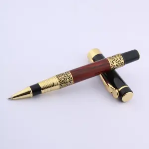 Luxury Black and Gold Rollerball Pen 6 H294017c434c8410ab4cfdca21684f73dj