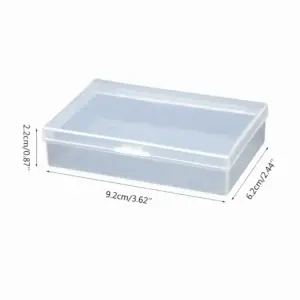 Clear Plastic Storage Box for Playing Cards Set 10 H3f2705f423b8479ab496e21a9e241628h
