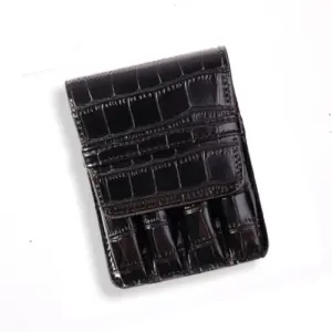 Leather Pen Case for 4 Pens by MONTE MOUNT 17 H445a2ea0d05b4b4696ff899e455113bcv