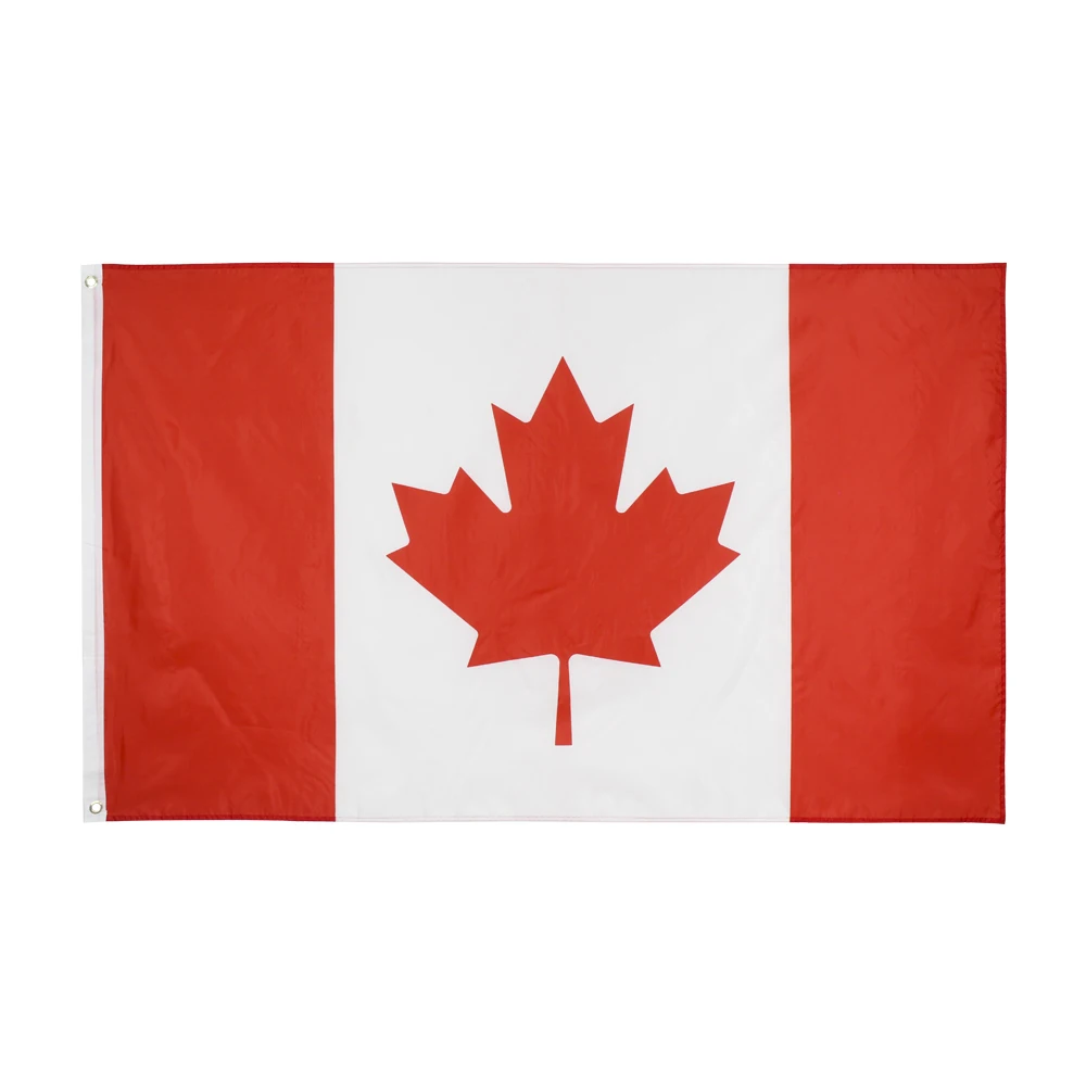 Canadian Flag 90x150 cm Polyester Outdoor Display 2 Canadian Flag 90x150 cm Polyester Outdoor Display - Image 2